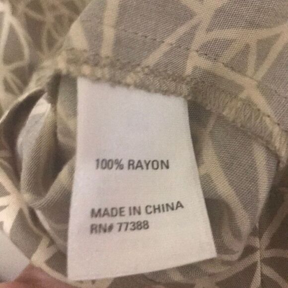 Madewell (Broadway & Broome) Peekaboo geometric open back cutout scalloped dress - Picture 8 of 9